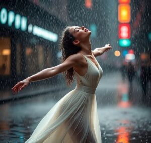 മഴയിൽ കുതിർന്ന പെണ്ണ്