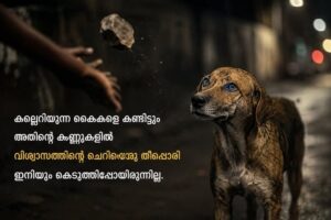 തെരുവ് നായയുടെ നിഴൽ